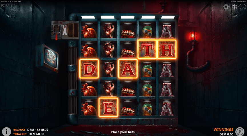 Freak Machine Mini Game